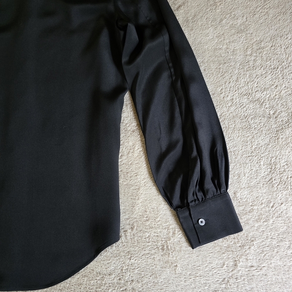 Aritzia Babaton Finta Silk Shirt Size XS - Picture 13 of 16